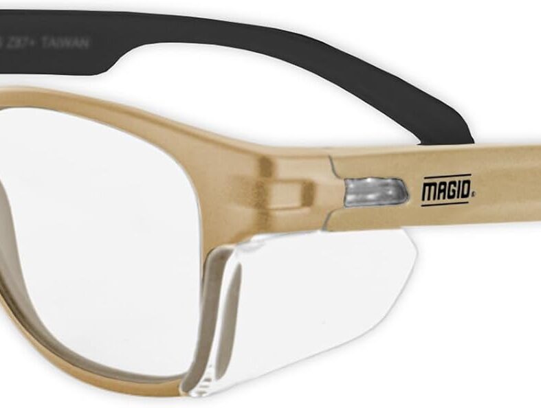 MAGID Gemstone Y50 Performance Anti-Fog Safety Glasses with Side Shields